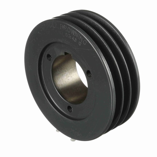 3 Groove Cast Iron Bushed Bore Multiple Sheave, 3P3V47